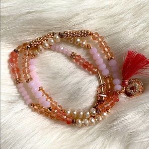 ROSE GOLD/ PINK BRACELET